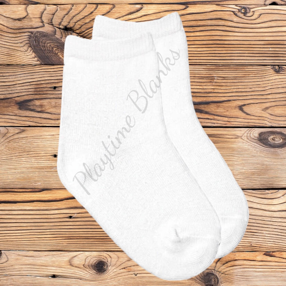 Infant Socks 100 Polyester Playtime Blanks Infant socks 100 polyester playtime blanks