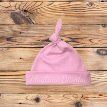 Load image into Gallery viewer, Infant Knotted Beanies- 65% Poly