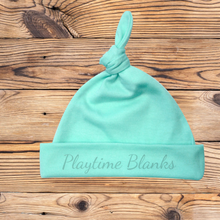 Load image into Gallery viewer, Infant Knotted Beanies- 65% Poly