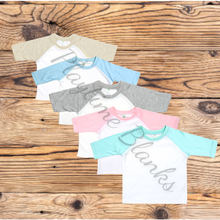 Load image into Gallery viewer, Infant Raglan T-Shirt - 65% Poly