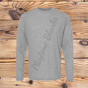 Adult Long Sleeve Crew Neck- 100% Polyester