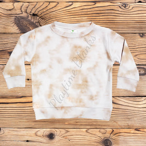 Latte Baby Pullover Shirt- 65% Poly