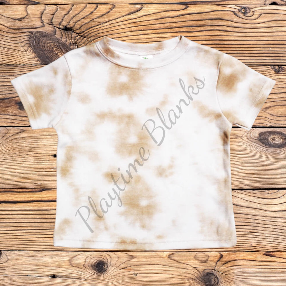 Latte Crew Neck T-Shirt – Poly-Cotton Blend