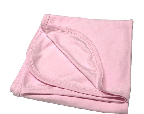 Infant Pastel Receiving Blankets- 65% Polyester