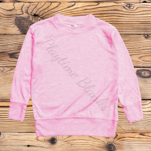 Cotton Candy Pullover T Shirt- 65% Poly