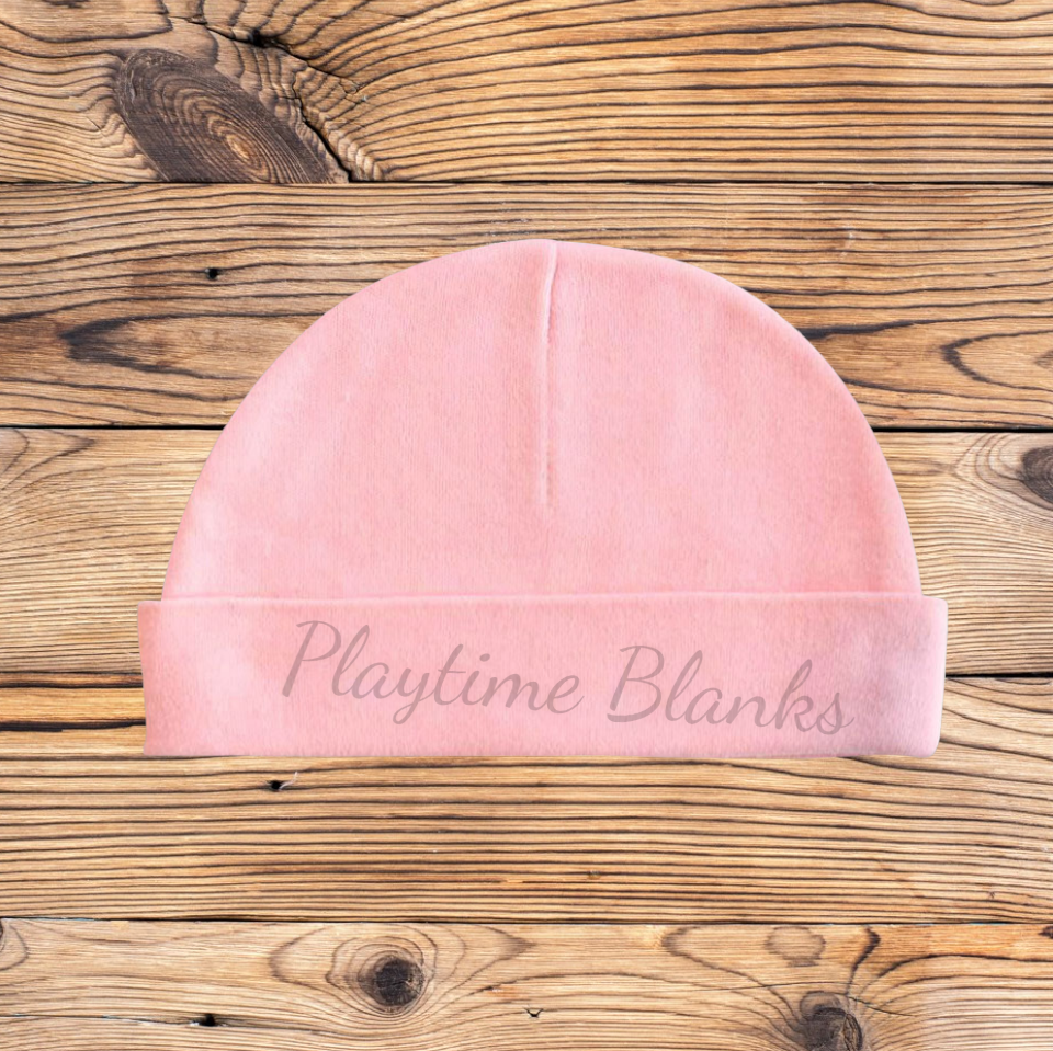 Infant Solid Beanies- 65% Poly
