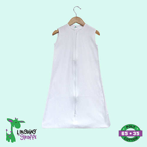 Baby Wearable Sack – White